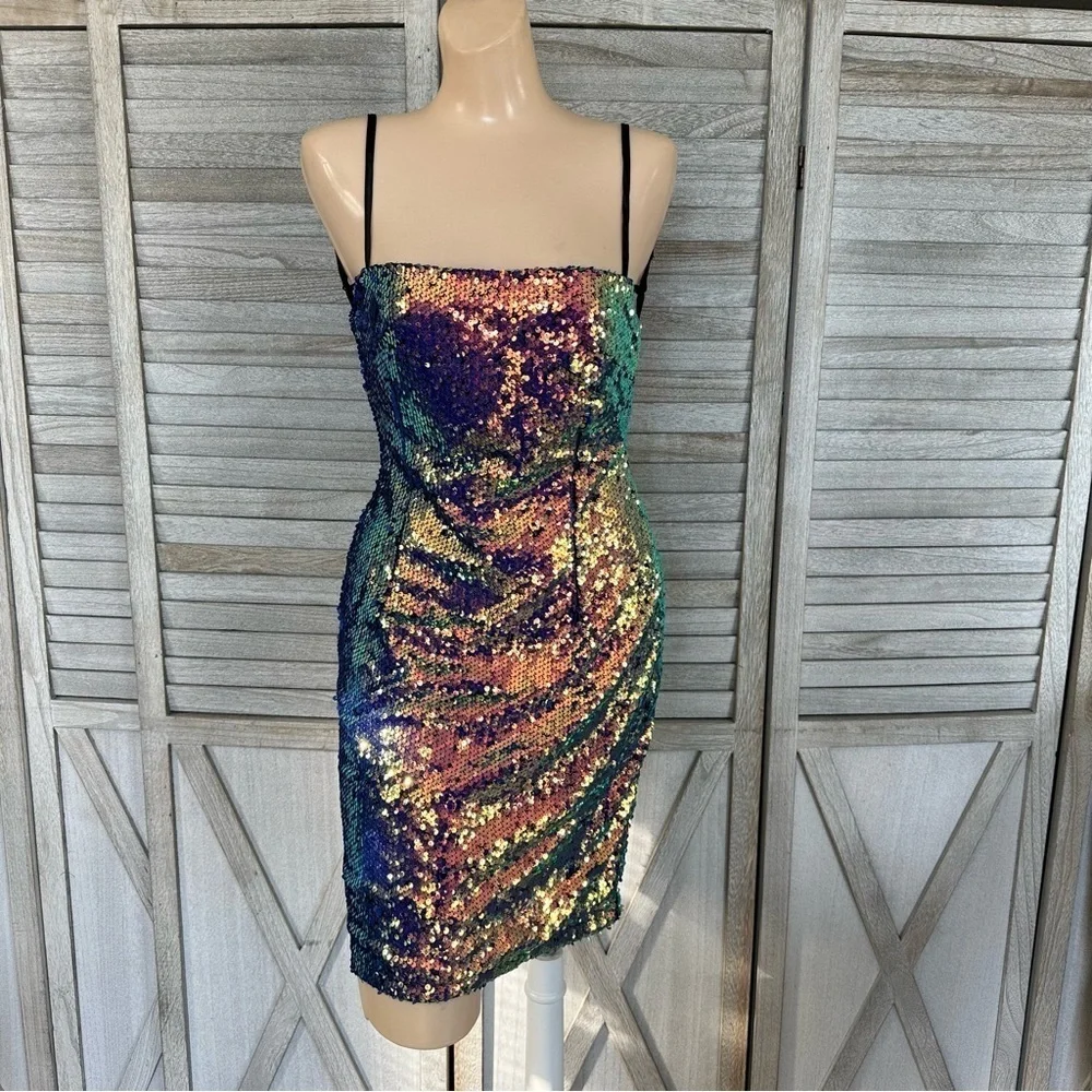 BELLA BARNETT MANIK SEQUIN MINI DRESS - Picture 5 of 15